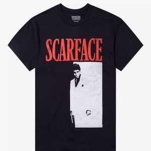 Black Scarface Tshirt      Black Scarface Graphic Tee
